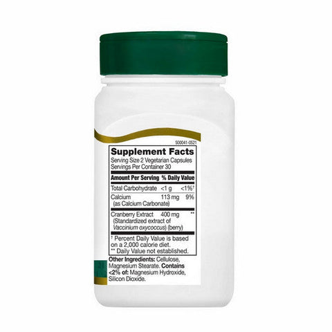21st Century, Standardized Cranberry Extract, 60 Veg Caps 21st Century