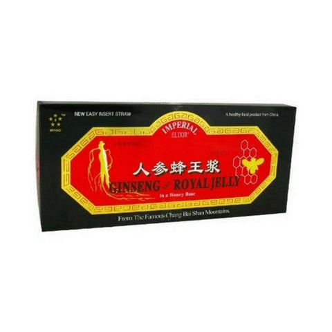 Imperial Elixir / Ginseng Company, Ginseng And Royal Jelly Vials, 10 Count Imperial Elixir / Ginseng Company