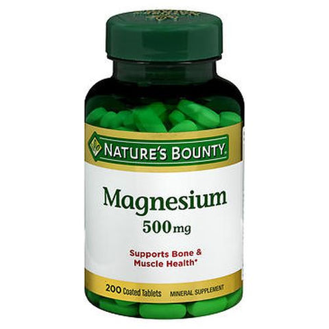 Nature's Bounty, Magnesium, 500 mg, 200 Tabs Nature's Bounty