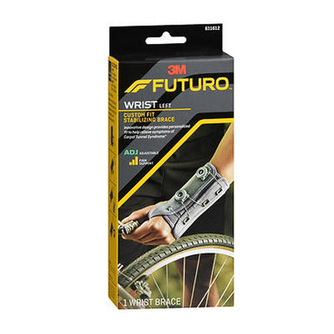 Futuro, Futuro Custom Fit Stabilizing Wrist Support Adjustable Firm Support Left Hand, 1 Each Futuro