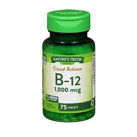 Nature's Truth, B12 Vitamin, 1000 mcg, 75 Tabs Nature's Truth