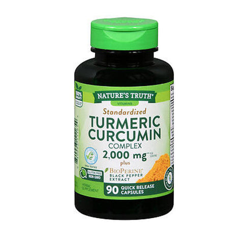 Nature's Truth, Standardized Turmeric Curcumin Complex, 2000 Mg, 90 Tabs Nature's Truth