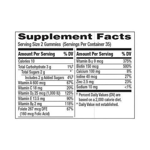 Centrum, Multigummies Women Natural Cherry Berry And Apple, 70 Each Centrum
