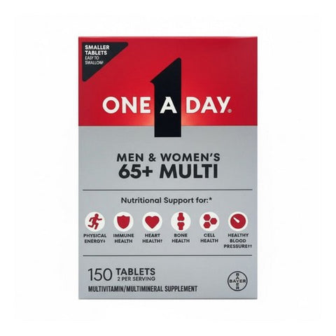 One-A-Day, Proactive 65+ For Men & Women Multivitamin/Multimineral, 150 Tabs One-A-Day