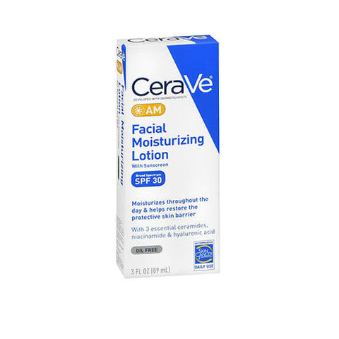 Cerave, Facial Moisturizing Lotion AM SPF 30, 3 Oz Cerave