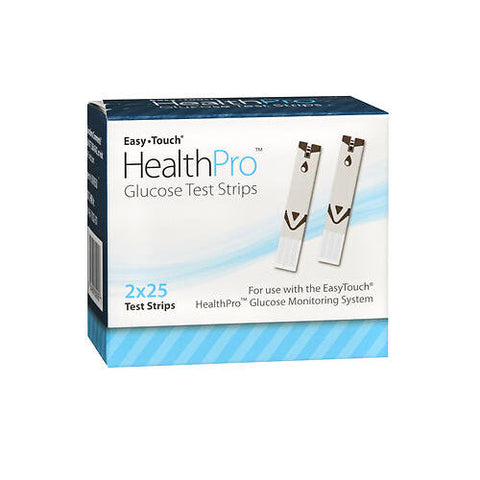 Easy Touch, Healthpro Glucose Test Strips, 50 Each Easy Touch