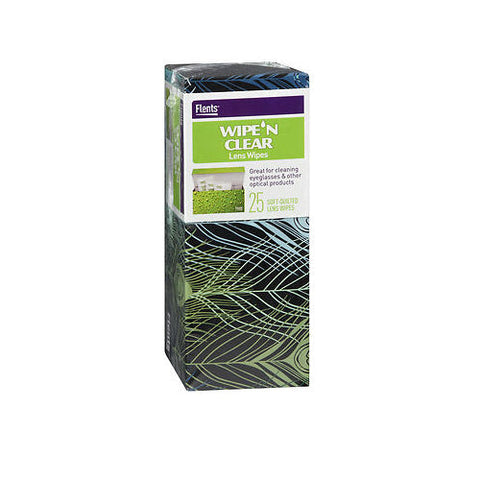 Flents, Wipe 'N Clear Lens Wipes, 25 Each Flents