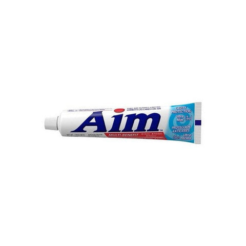 Aim, Cavity Protection Anticavity Fluoride Gel Toothpaste Ultra Mint, 5.5 Oz
