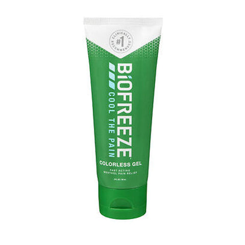 Biofreeze, Menthol Pain Relieving Gel Colorless, 3 Oz Biofreeze