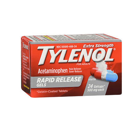 Tylenol, Extra Strength Rapid Release Gelcaps, 24 Caps Tylenol