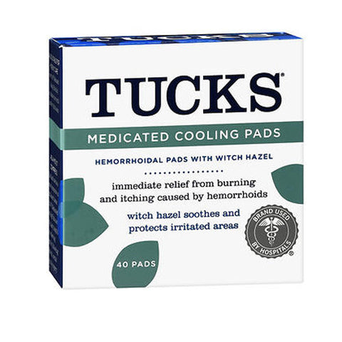Tucks, Medicated Cooling Hemorrhoidal Pads, Count of 1 Tucks