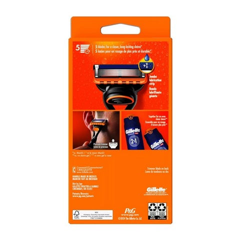 Gillette, Fusion5 Razor And Cartridges, 1 Each Gillette