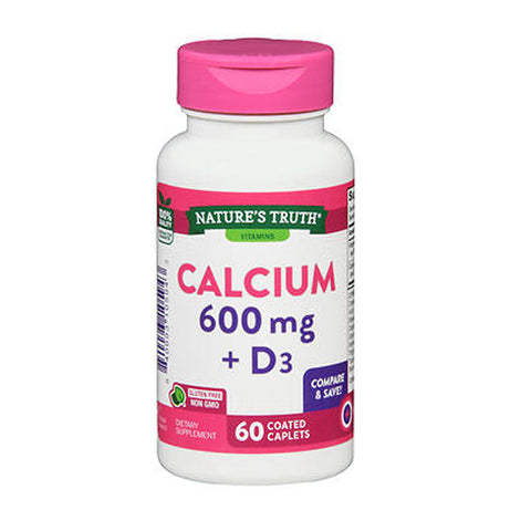 Nature's Truth, Calcium Plus D3, 600 Mg, 60 Tabs Nature's Truth