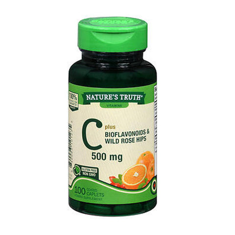Nature's Truth, C Tablets Plus Bioflavonoids, 500 Mg, 100 Tabs Nature's Truth