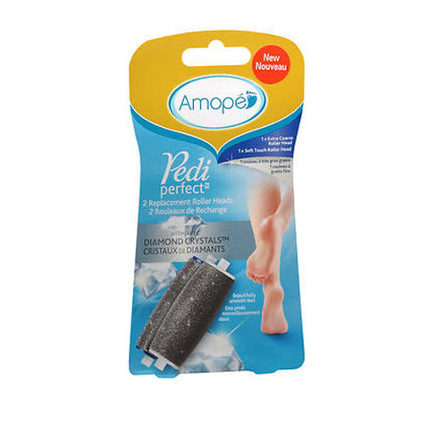 Amope, Pedi Perfect Replacement Roller Heads, 2 Each Amope
