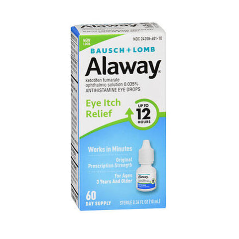 Bausch + Lomb, Alaway Antihistamine Eye Drops, 0.33 Oz Bausch + Lomb