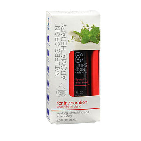 Nature's Origin, Aromatherapy Essential Oil Blend For Invigoration, 0.5 OZ Nature's Origin