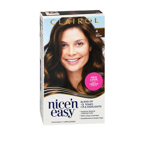 Nice 'n Easy, Permanent Haircolor Dark Brown, 1 Each Nice 'n Easy
