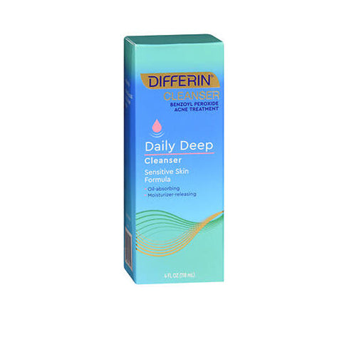 Differin, Daily Deep Cleanser Sensitive Skin Formula, 4 Oz Differin