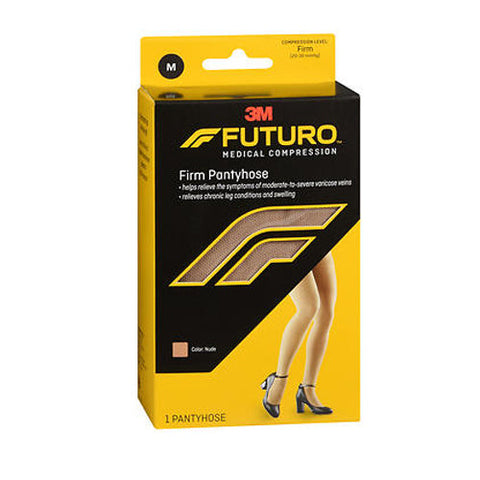 3M, Futuro Medical Compression Firm Pantyhose Nude Medium, 1 Each Futuro