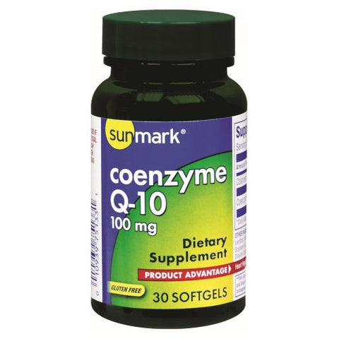 Sunmark, Co Q-10, 100 mg, Count of 1 Sunmark