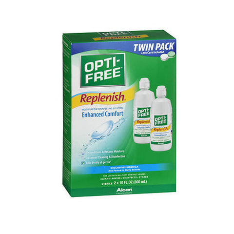 Opti-Free, Replenish Enhanced Comfort Multi-Purpose Disinfecting Solution, 20 Oz Opti-Free