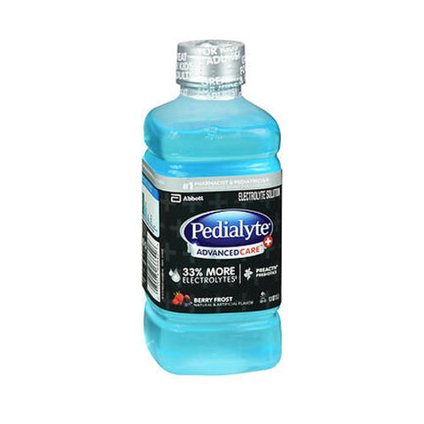 Pedialyte, Advanced Care Plus Electrolyte Solution Berry Frost, 33.8 Oz Pedialyte