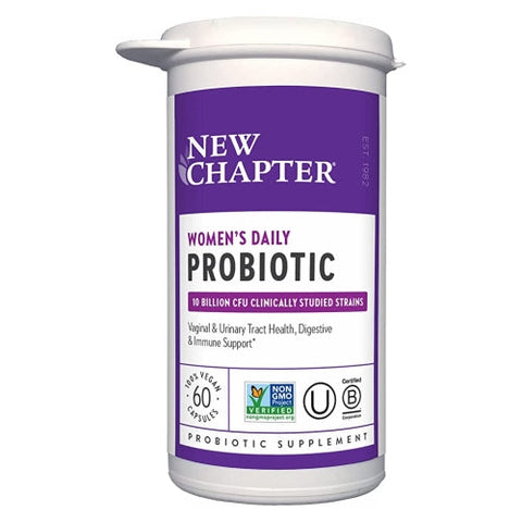 New Chapter, All-Flora Probiotic Women's Daily, 10 Billion, 60 Veg Caps New Chapter