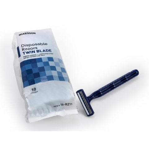 McKesson, Razor McKesson Twin Blade Disposable, Box Of 12 McKesson