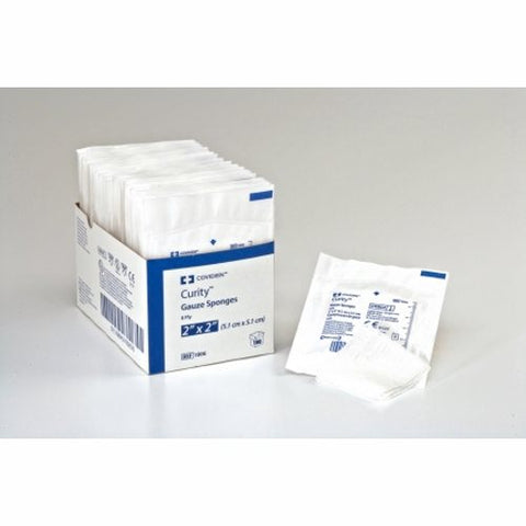 Cardinal, Gauze Sponge Curity Gauze 8-Ply 2 X 2 Inch Square Sterile, Case Of 30 Cardinal