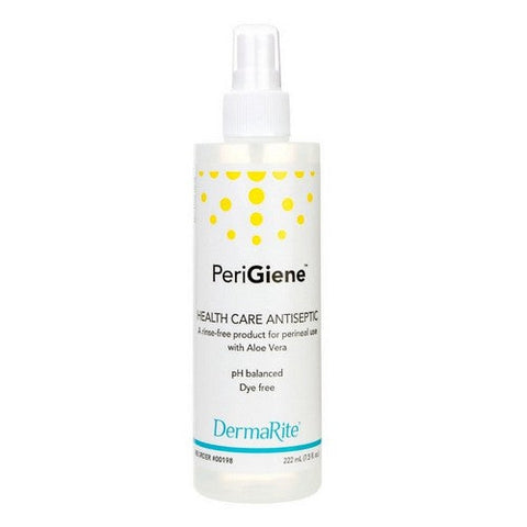 DermaRite, Antimicrobial Perineal Wash Liquid Pump Bottle Unscented, 7.5 Oz DermaRite