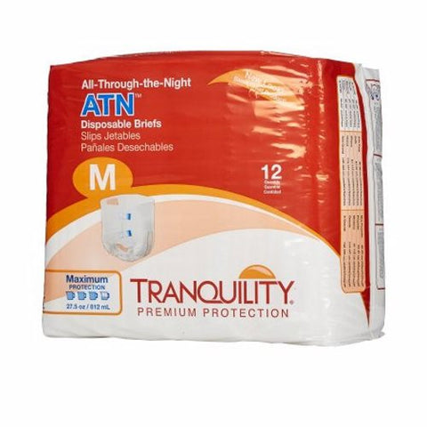 Principle Business Enterprises, Unisex Adult Incontinence Brief Tranquility, Count of 12 Principle Business Enterprises