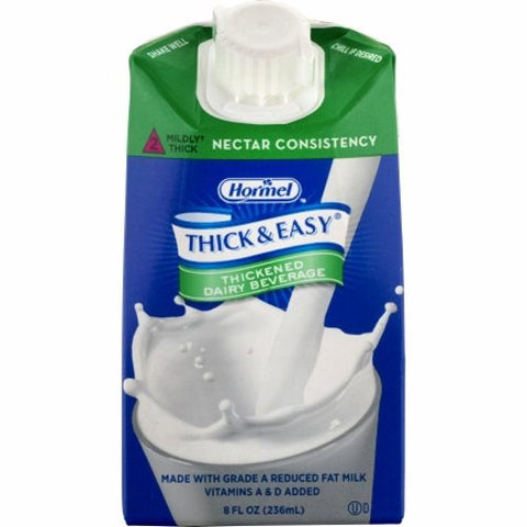 Hormel, Thickened Beverage 8 oz Milk Flavor, 8 Oz Hormel