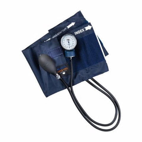 Mabis Healthcare, Aneroid Sphygmomanometer Unit Adult Cuff Nylon Cuff 28 - 42 cm 01-140-011, Count of 1 Mabis Healthcare