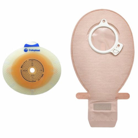 Coloplast, Skin Barrier SenSura  Pre-Cut, Standard Wear Red Code 1-1/4 Inch Stoma, Box Of 5 Coloplast