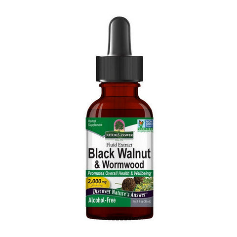 Nature's Answer, Black Walnut, Wormwood Alcohol Free, 1 Oz Nature's Answer