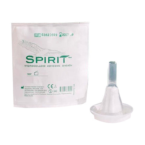 Bard, Male External Catheter Spirit2 Self-Adhesive Band Hydrocolloid Silicone Medium, Count of 100 Bard