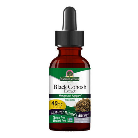 Nature's Answer, Black Cohosh Root Alcohol Free, 1 Oz Nature's Answer