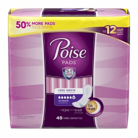 Poise, Bladder Control Pad 15.9 Inch, Case Of 2 Poise