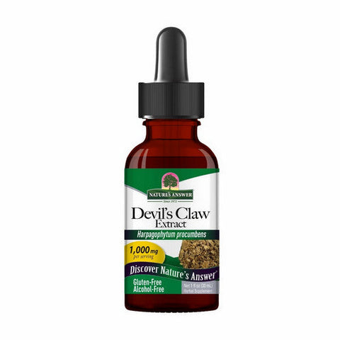 Nature's Answer, Devils Claw, Alcohol Free Extract 1 FL Oz Nature's Answer
