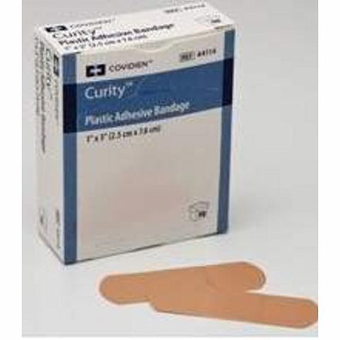 Cardinal, Adhesive Strip 1 X 3 Inch Plastic Rectangle Tan Sterile 44115, Box Of 50 Cardinal