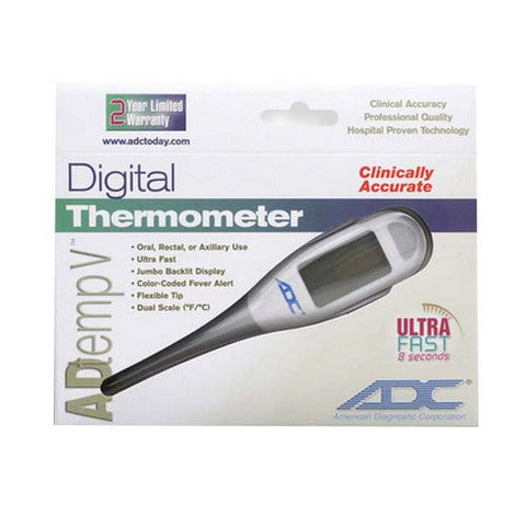 American Diagnostic Corp, Digital Thermometer Adtemp Oral / Rectal / Under Arm Probe Hand-Held, Count of 1 American Diagnostic Corp