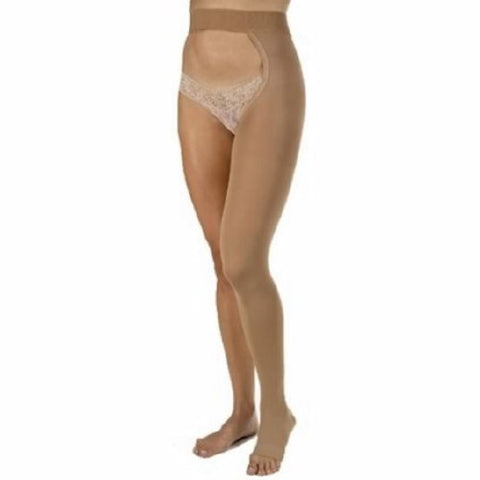 Jobst, Compression Stocking Chap Style Left Medium Beige Open Toe 114673, 1 Pair Jobst