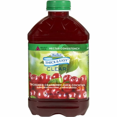 Hormel, Thickened Beverage Bottle Cranberry Juice Cocktail Flavor 48030, Count of 6 Hormel