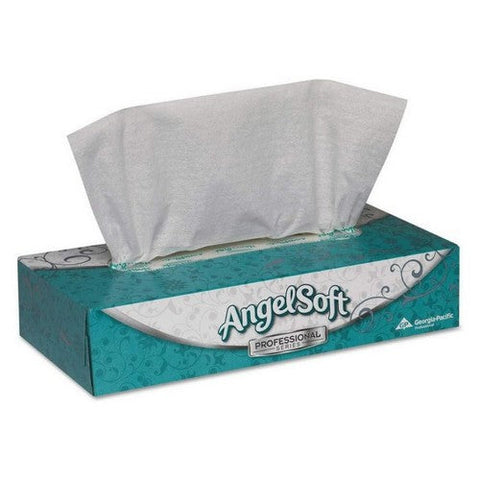 Georgia Pacific, Facial Tissue Angel Soft Professional Series  White 7-3/5 X 8-4/5 Inch, Case Of 30 Georgia Pacific