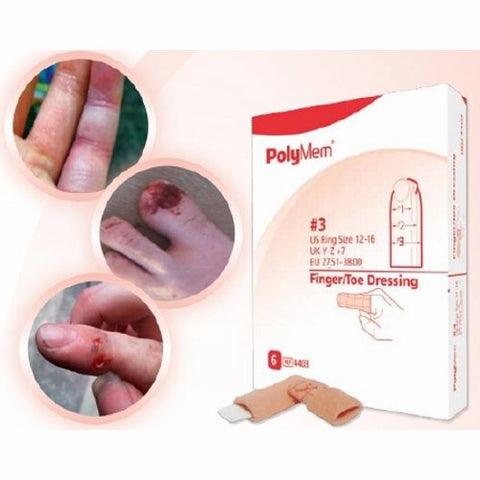 Polymem, Adhesive Dressing, Case Of 5 Polymem