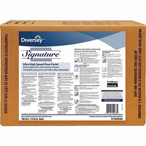 Diversey, Floor Finish Signature Liquid Ammonia Scent, 5 Gallons Diversey
