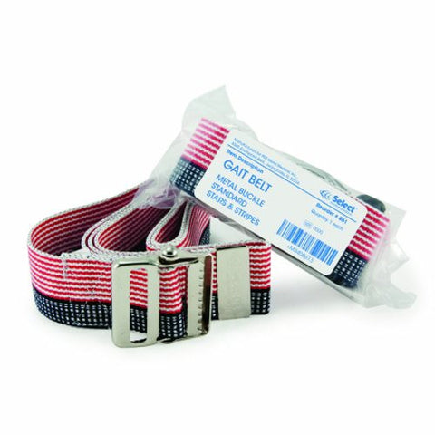McKesson, Gait Belt 60 Inch Length Stars and Stripes Design 862, Count of 48 McKesson