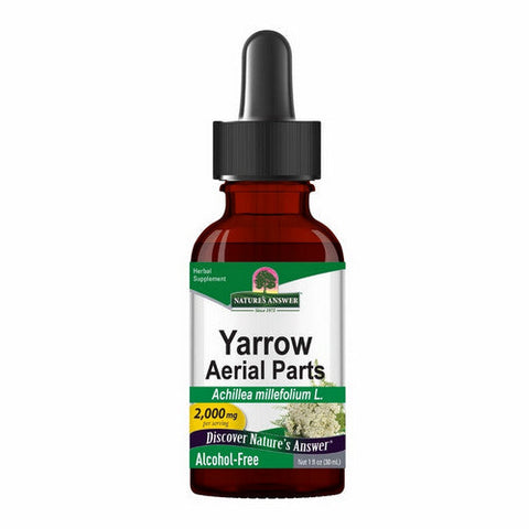 Nature's Answer, Yarrow Flowers Alcohol Free, 2000 Mg, 1 Oz Nature's Answer