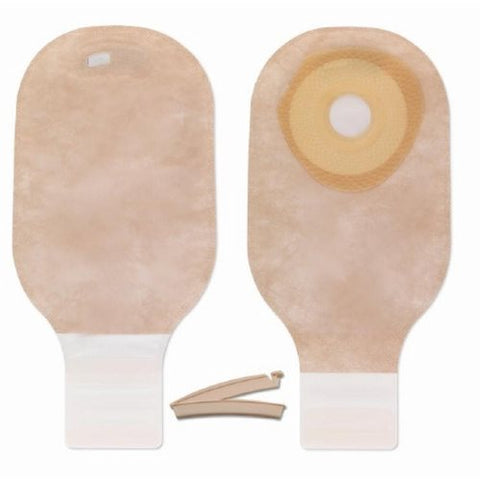 Hollister, Colostomy Pouch One-Piece System 12 Inch Length 1-3/8 Inch 88335, Box Of 10 Hollister
